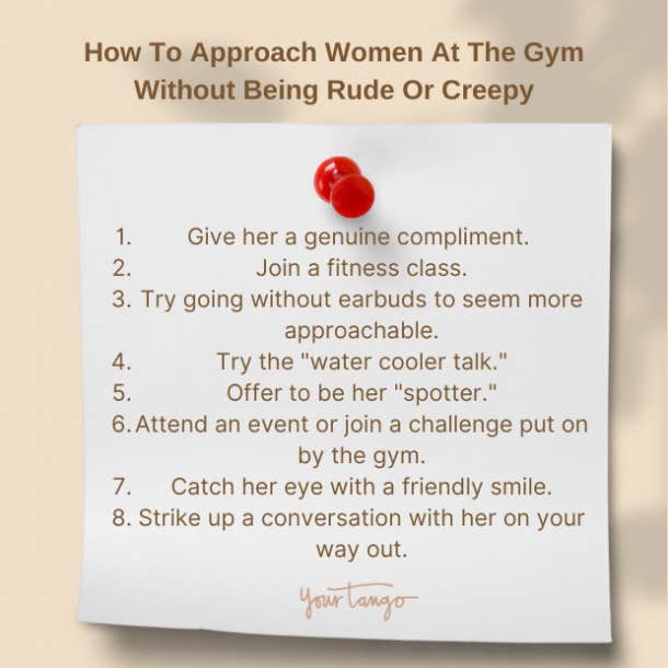 How to approach women at the gym