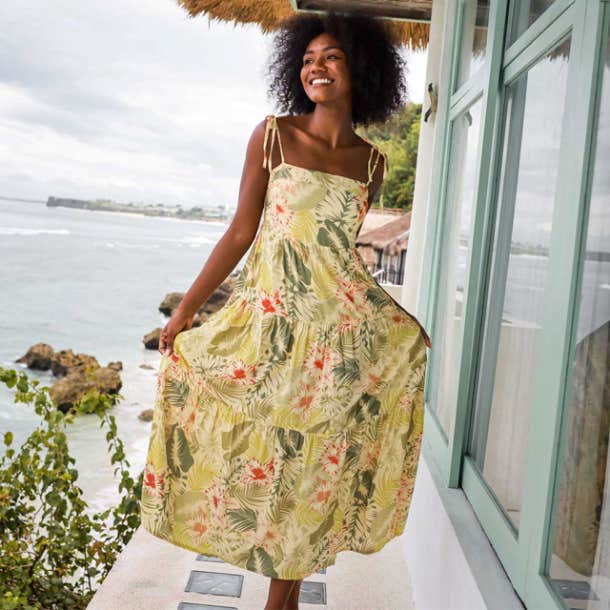 Kenny Flowers Ubud Resort Dress 