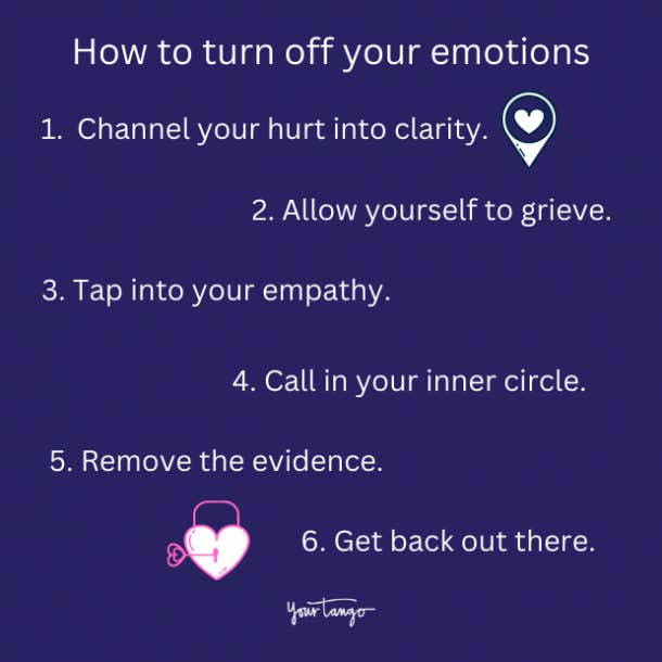 how to turn off your emotions