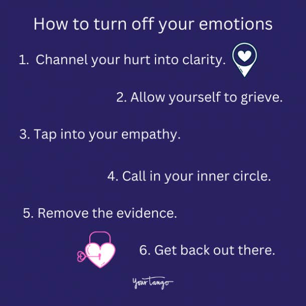 How To Turn Off Your Emotions When Someone Hurts You   Rachelle Stone - 55