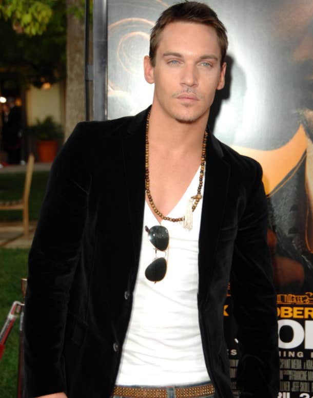 Irish actor Jonathan Rhys Meyers