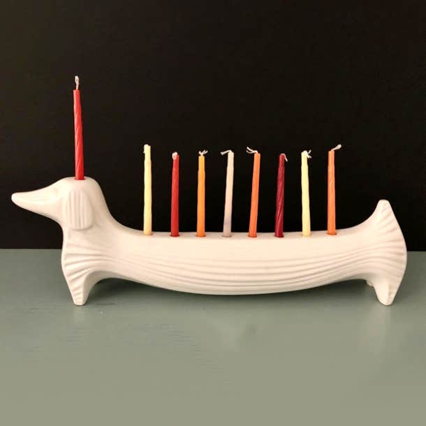 Jonathan Adler Dachshund Menorah