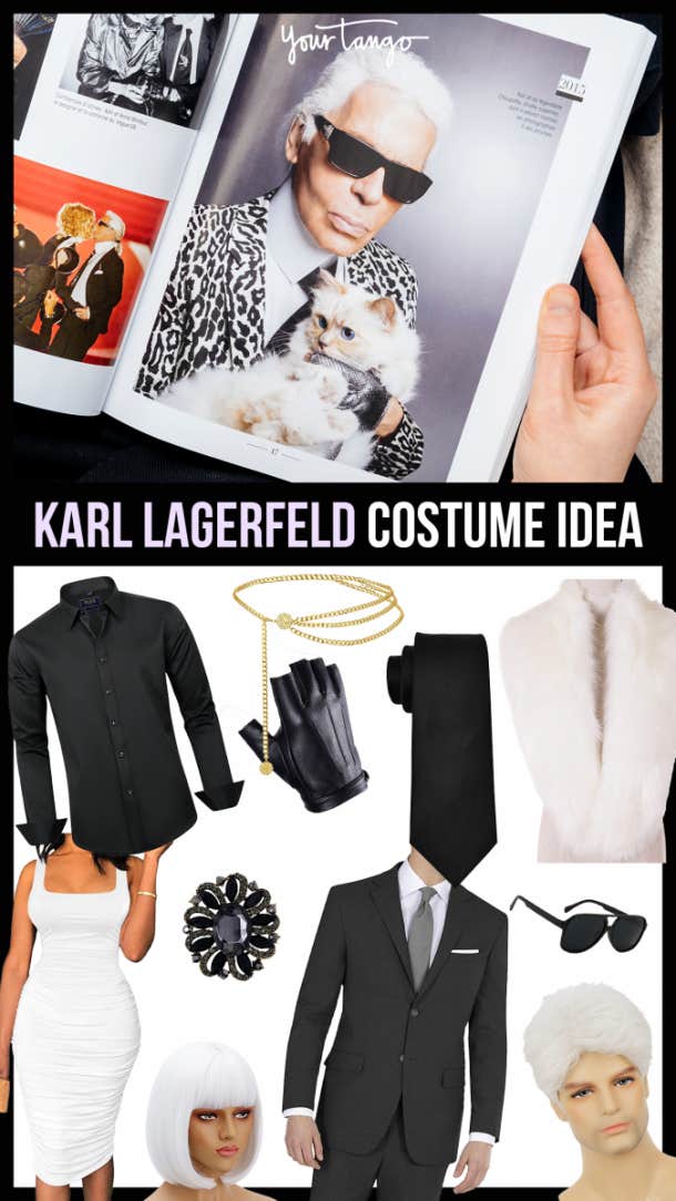Karl Lagerfeld Choupette Costume Idea