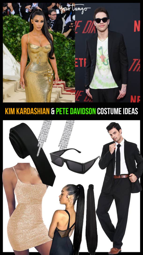 kim kardashian pete davidson costume ideas