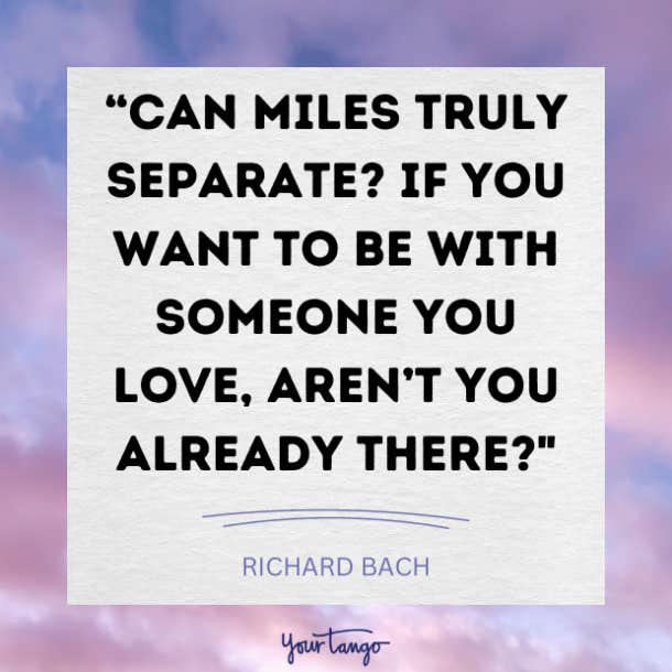 richard bach long distance miss you quote