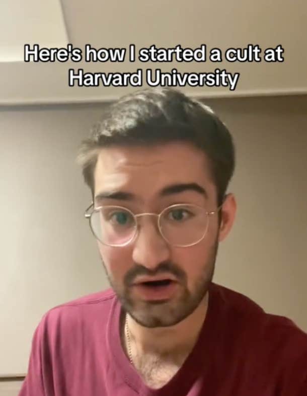 man explains how easy it was to start a cult at harvard