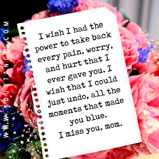 miss you mom quote