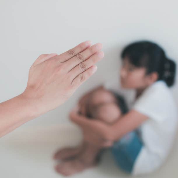 woman tells mother-in-law not to spank toddler