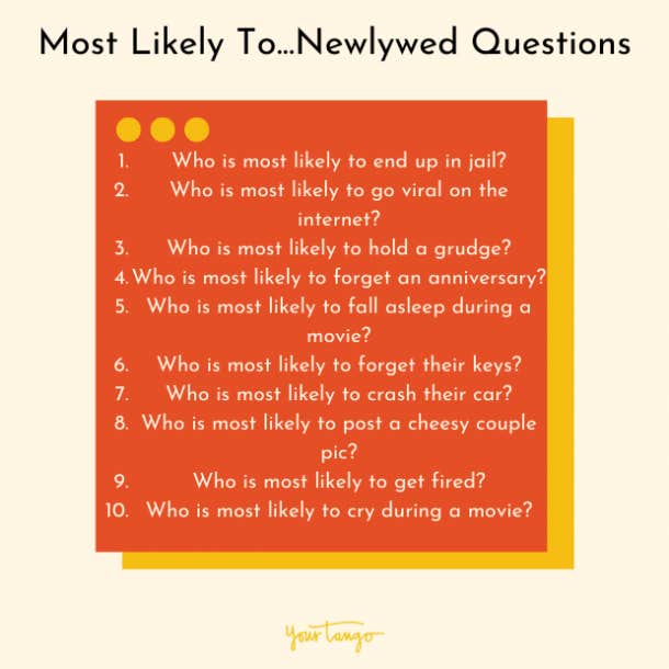 300  Newlywed Game Questions   How To Play At Home - 20