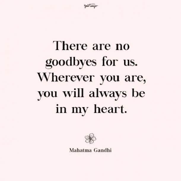 Mahatma Gandhi missing mom quote