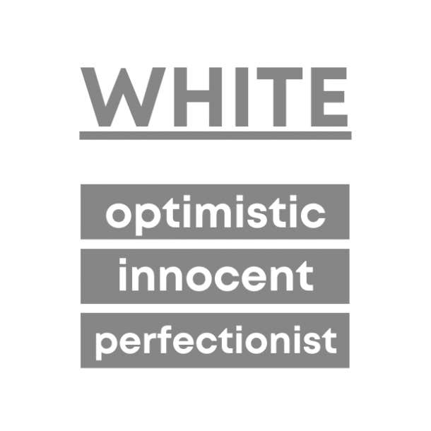what your favorite color says about you white