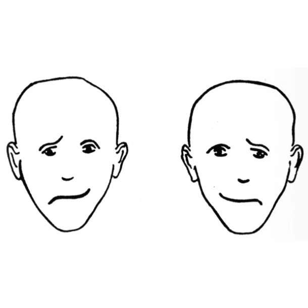 personality mind test which face is happier