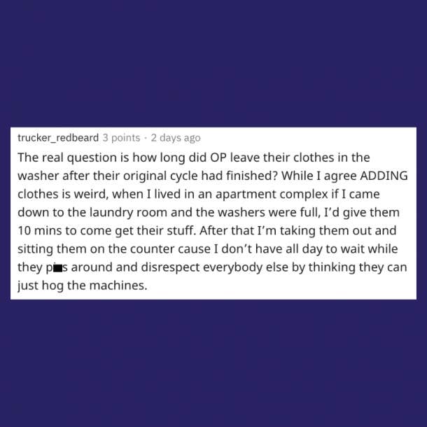 comment on reddit post about how a couple got revenge on their neighbor