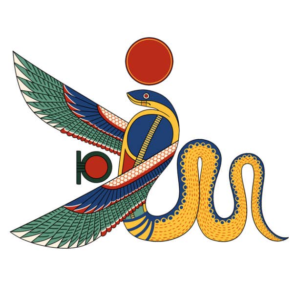 spiritual symbols wadjet