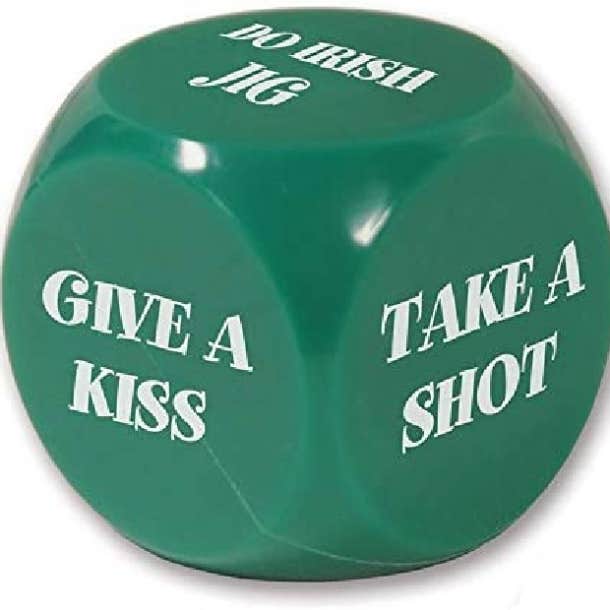 St. Patrick's Day dice drinking game