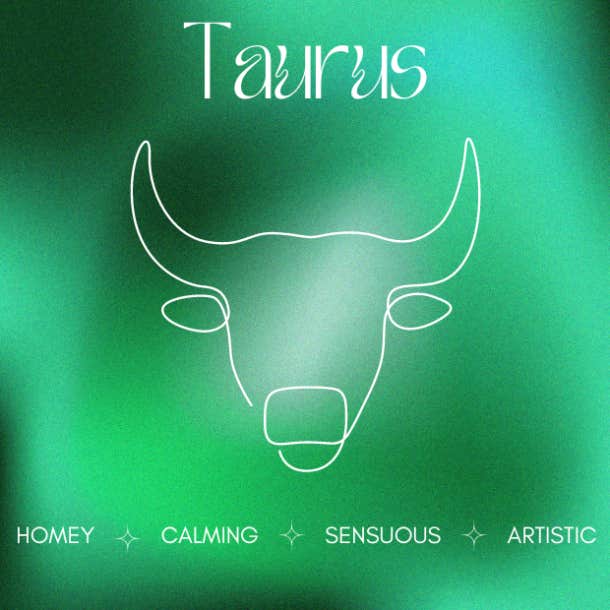 taurus aura color green