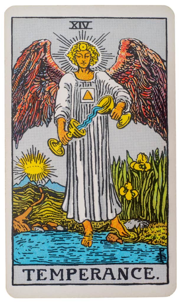 temperance tarot card