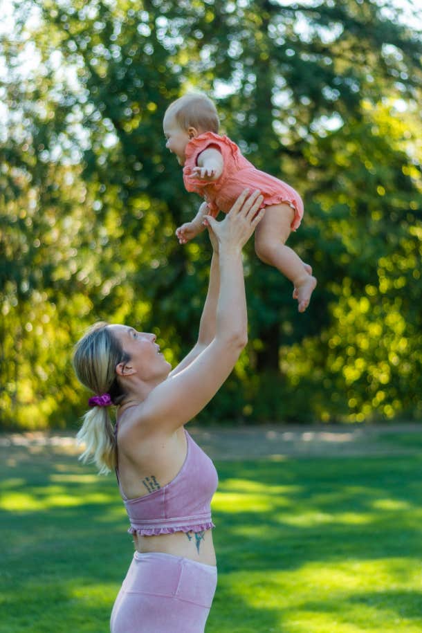 throwing baby in the air can be harmful