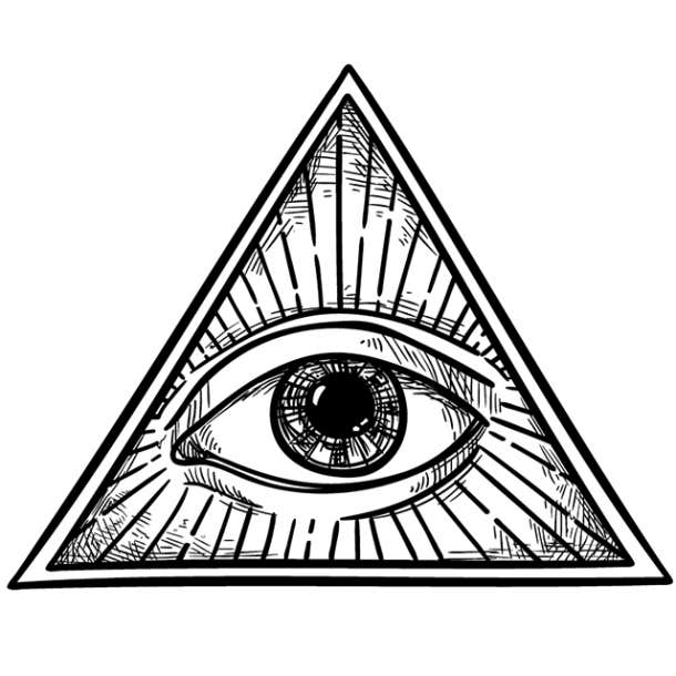 triangle symbolism eye of providence
