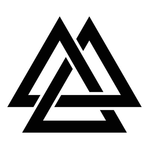 triangle symbolism valknut