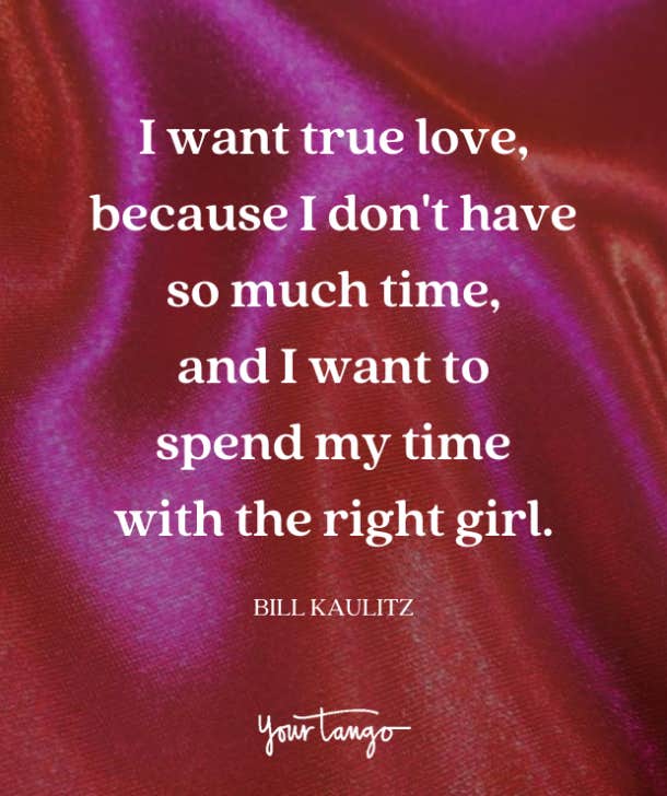 bill kaulitz true love quote