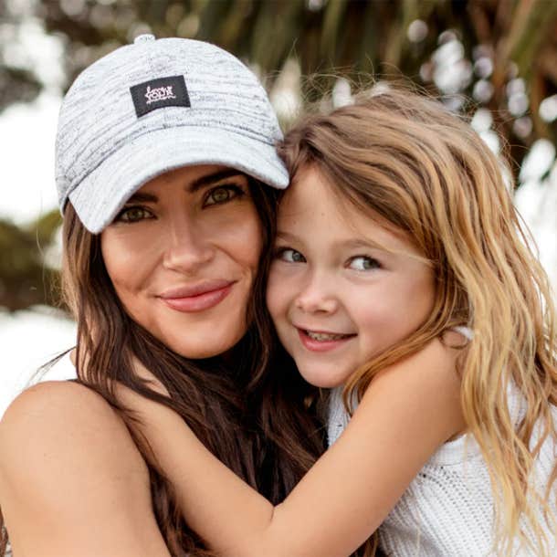 Love Your Melon Black Speckled Baseball Cap