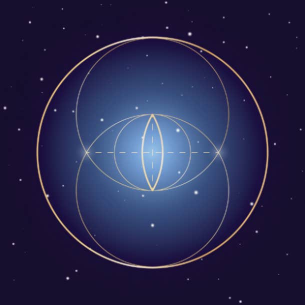 circle symbolism vesica piscis