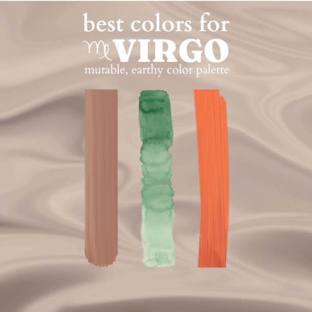 virgo colors chart