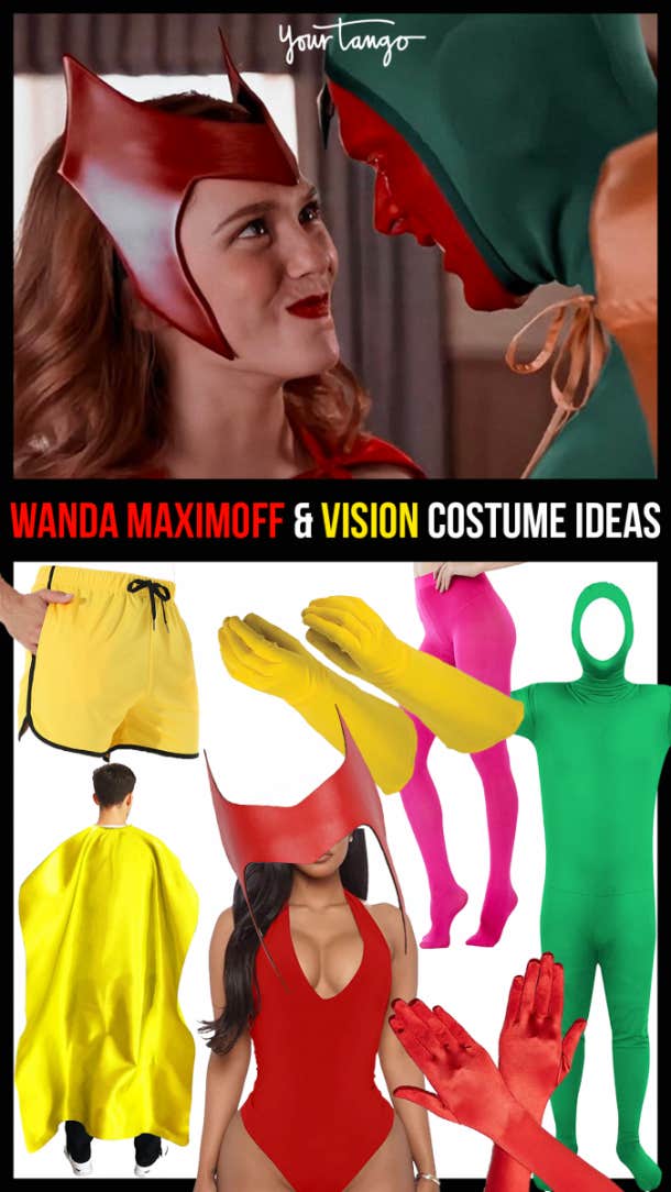 Wanda Maximoff Vision Wandavision Costume Ideas