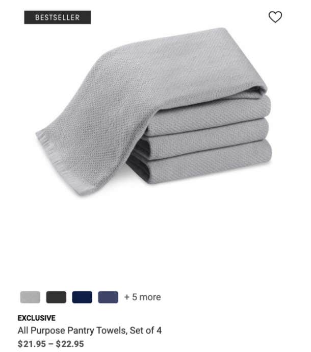 All Purpose Pantry Towels, Set of 4