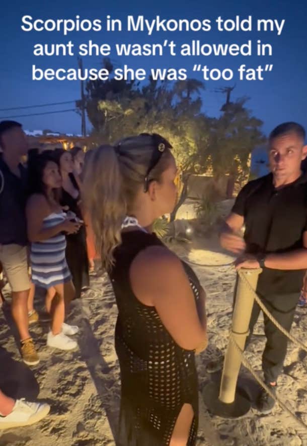 woman denied entry to beach club for being 'too fat' despite having a reservation
