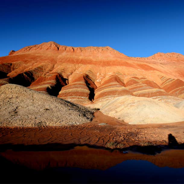 Zhangye Danxia National Geological Park, China