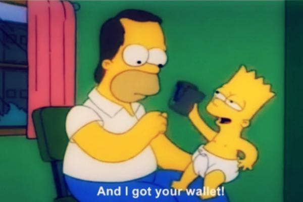 Homer and Bart
