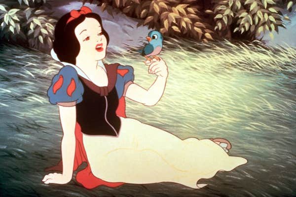 Disney princess love lessons: Someday My Prince Will Come
Snow White waiting for Prince Charming