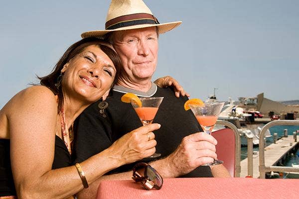 Older Couple Not Sharing An Emotion