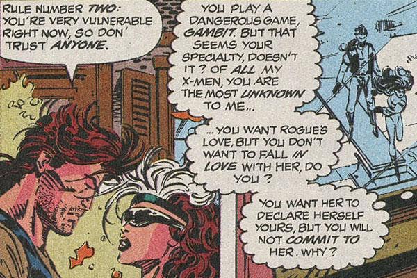 Super Dysfunctional Superhero Couples: Gambit and Rogue of &quot;X-Men&quot;