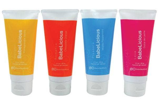 Babeland BabeLicious Favored Gel Lubricants