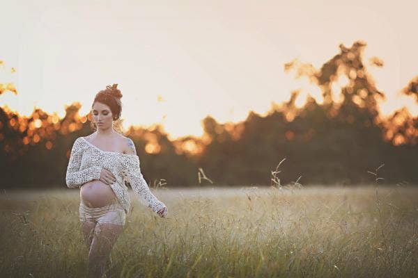 4. Running through a field