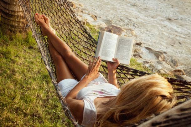 Woman reading