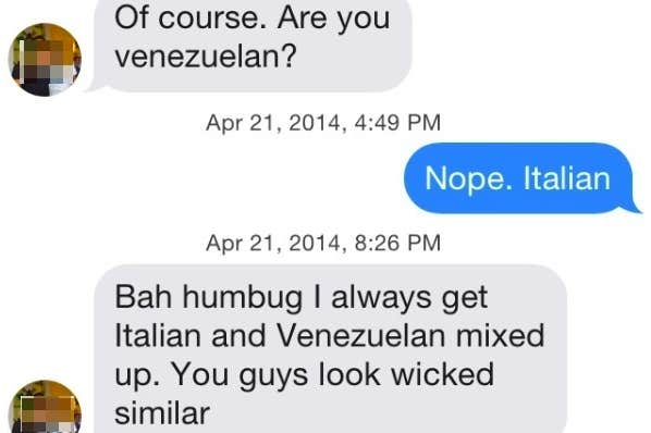 dating site message