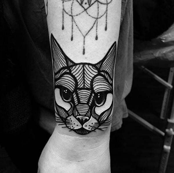 Cat Tattoos To Obsess Over