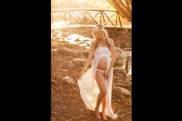 7. Standing by the bridge