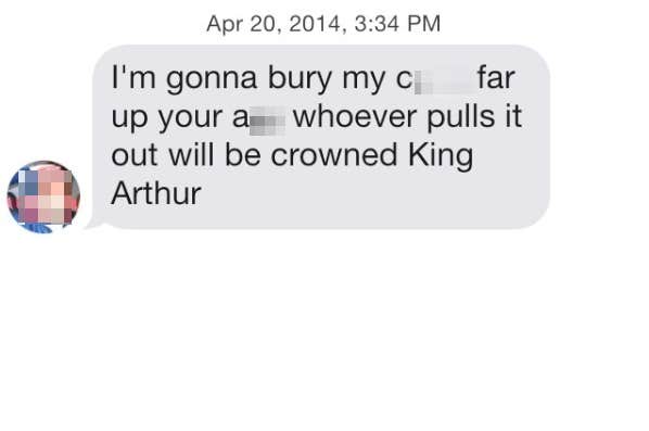 dating site message