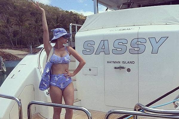 katy perry bikini instagram