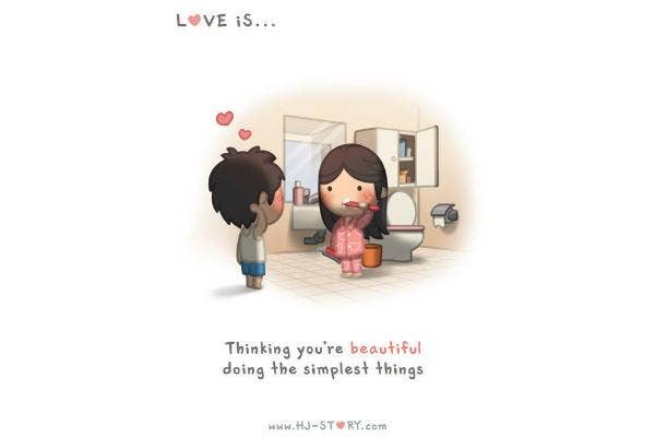 Love is thinking.