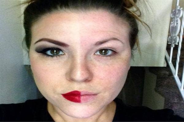 Another example of the Power of Make-up Selfie&#039;s power.