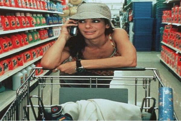 Sandra Bullock groceries