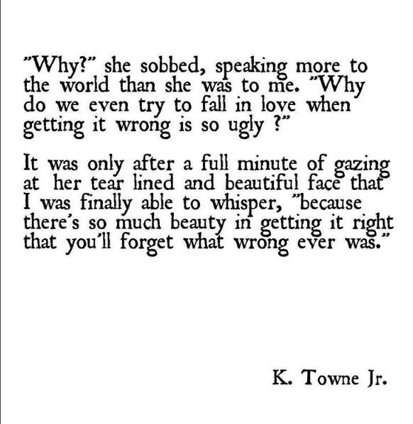 K. Towne Jr Instagram love poems