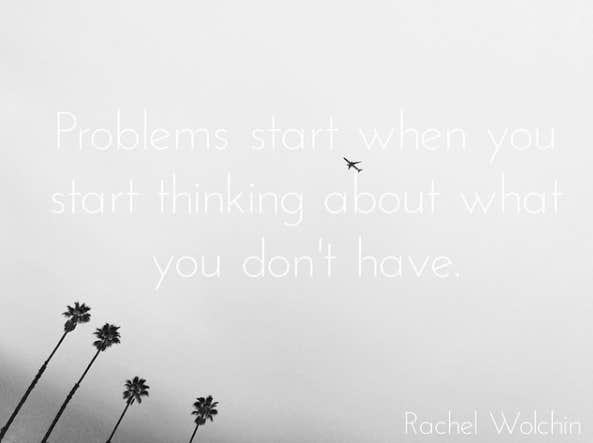 Rachel Wolchin Instagram Life Quotes