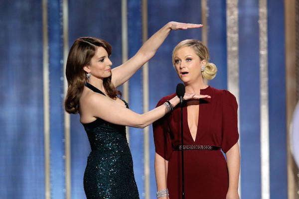 Amy Poehler and Tina Fey from The Golden Globes